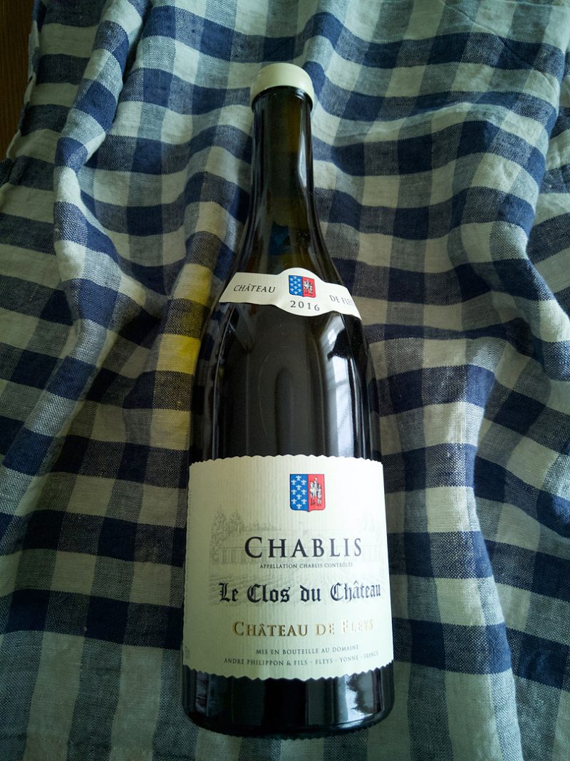 Chablis Clos du Chateau 2016（シャブリ　クロ٠デュ٠シャトー 2016）／白ワイン